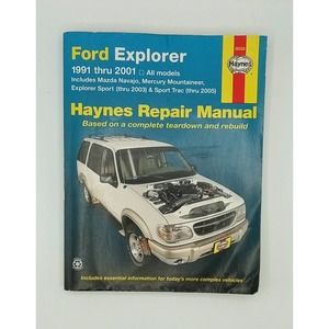 Haynes Ford Explorer 1991-2001 Repair Manual 36024